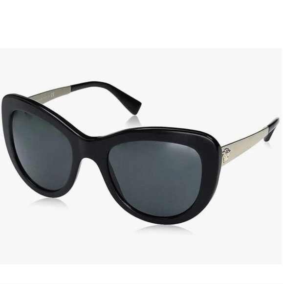 Versace Cat Eye Polarized Sunglasses Nee Never Used - Picture 4 of 6